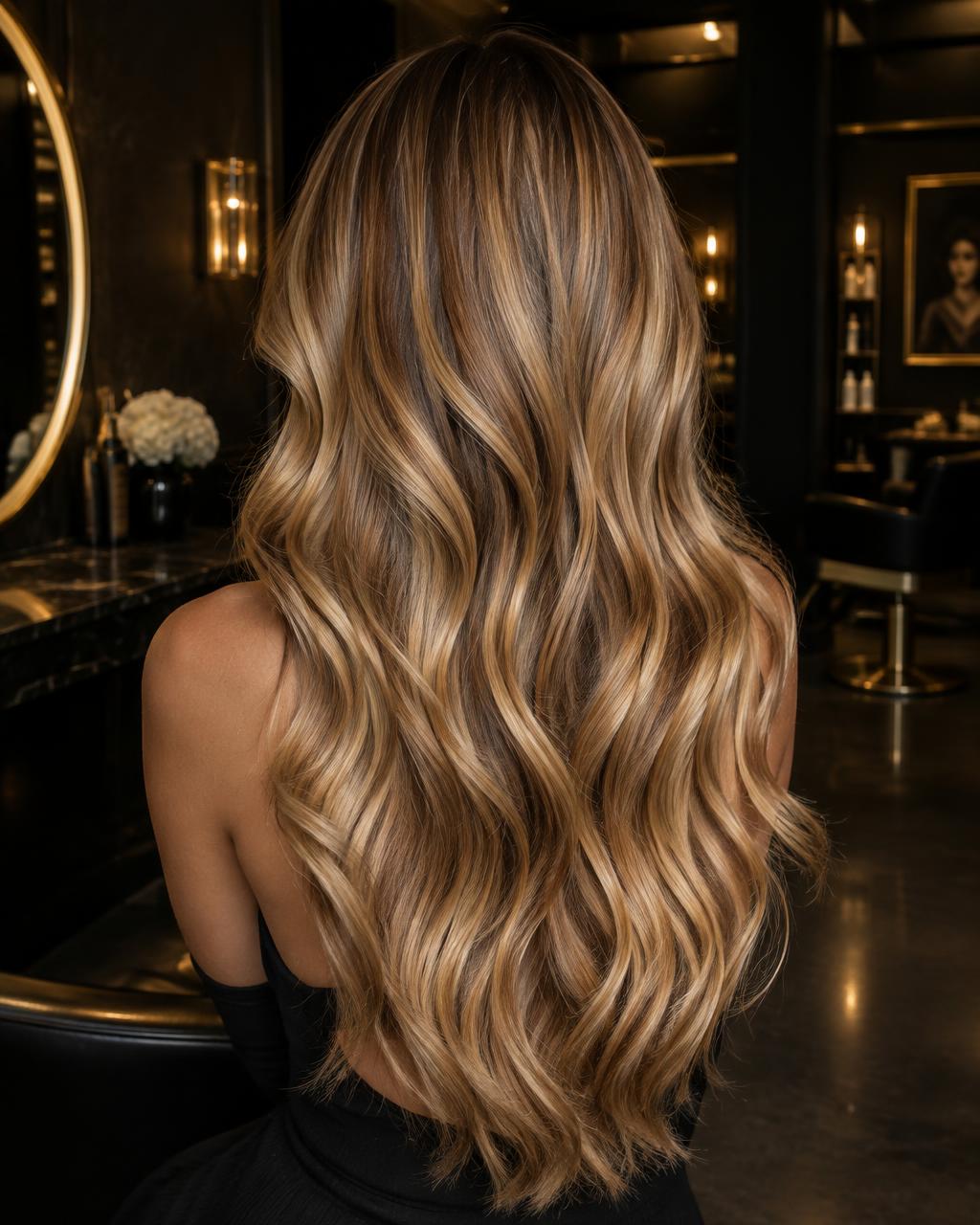 Dimensional honey balayage on long waves